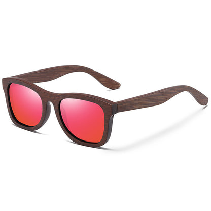 Dark Bamboo Sunglasses - Case Included