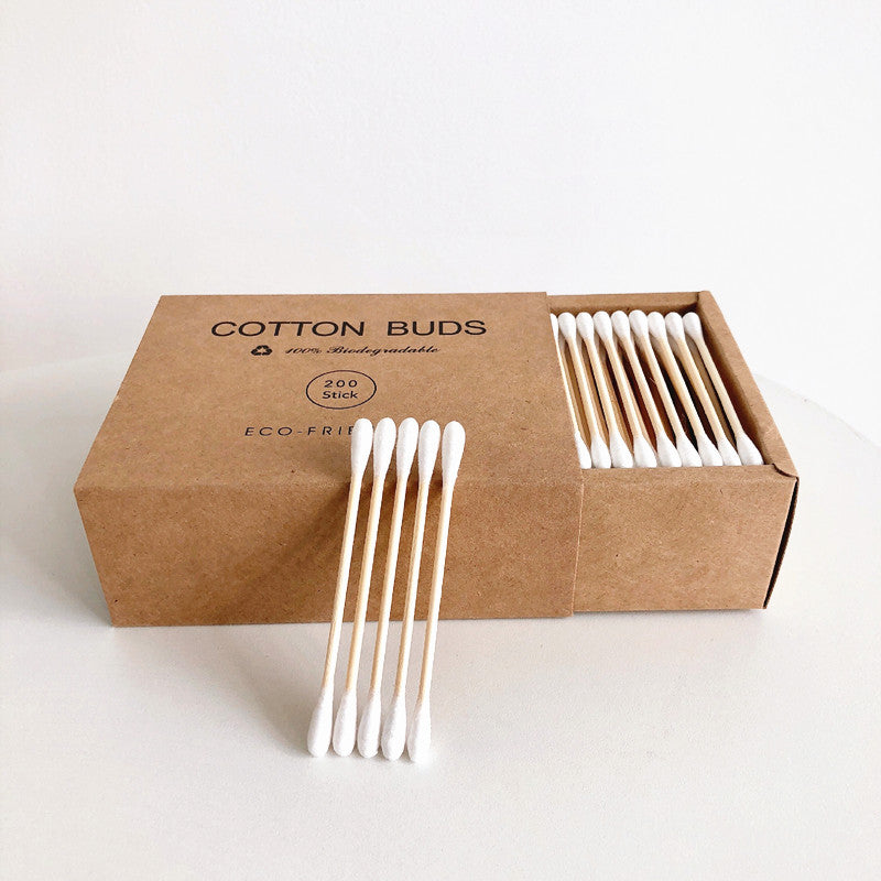 Bamboo Cotton Swabs - 100% Compostable