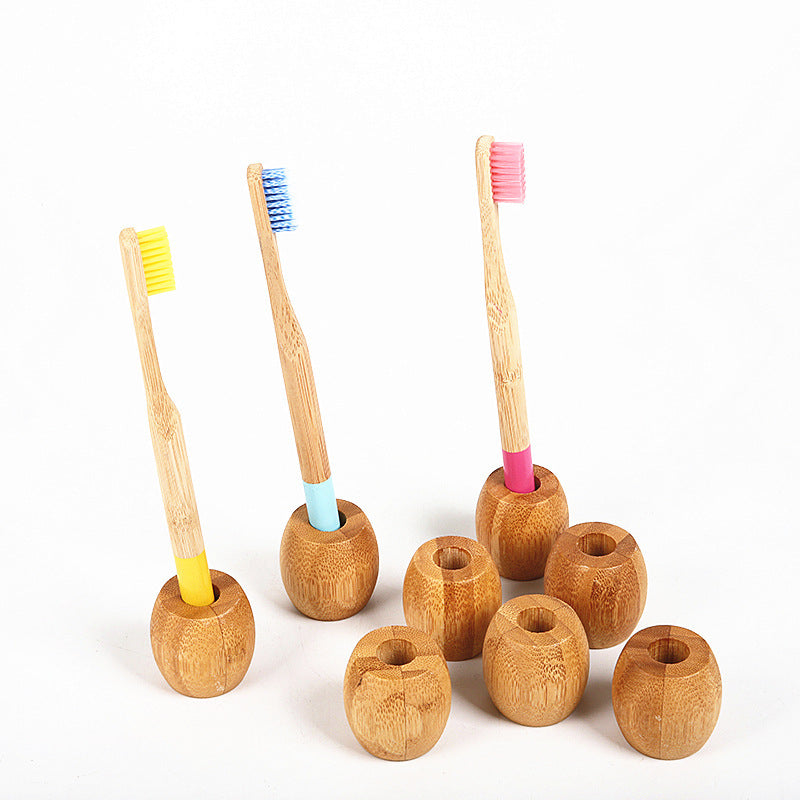 Bamboo Toothbrush Holder