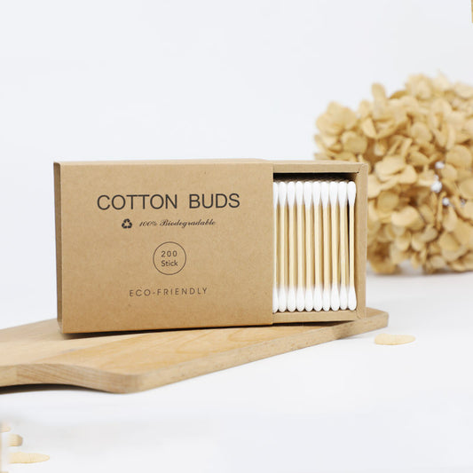 Bamboo Cotton Swabs - 100% Compostable