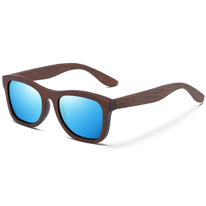 Dark Bamboo Sunglasses - Case Included