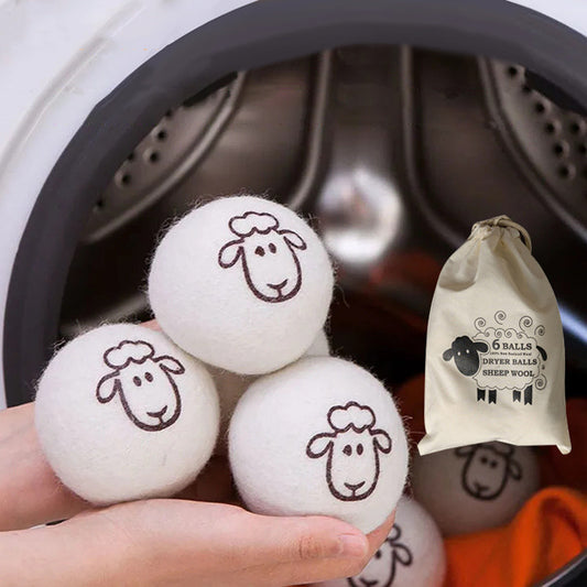 Reusable New Zealand Wool Dryer Balls