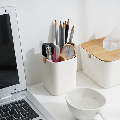 Bamboo Fibre Toothbrush (or Pen) Holder